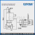 COVNA 5515-07 micro 3 way brass cheap solenoid valve